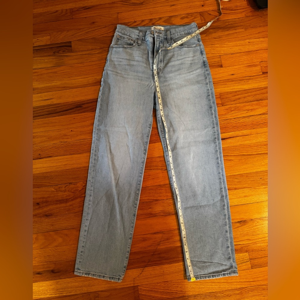 Madewell Light Blue Women's Perfect Vintage Straight Jeans - 28